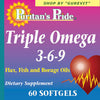 TRIPLE OMEGA 3-6-9. 60 Softgels.